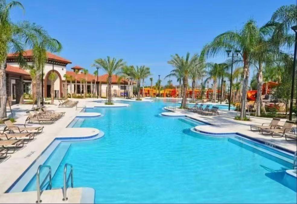 Elegant King Queen Suite Rooms -Private Bath-5 Star Resort-Pool-Spa-Club-Disney-Water Park-Wifi-Smart Tv Davenport Exterior foto